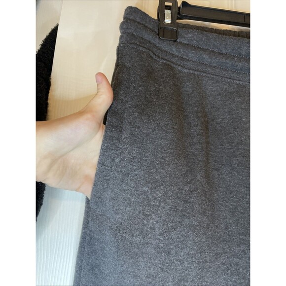 Public Supply Co. Women’s Detailed Joggers Size L Charcoal Gray Drawstring - Picture 4 of 11